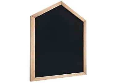 ALLboards Magnetic Chalkboard House Hut Shape Form With Wooden Frame 90x60cm • £45.95