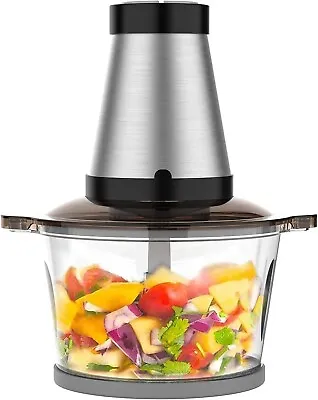 Electric Food Processor & Vegetable Chopper High Capacity Blender Grinder Meat • $62.40