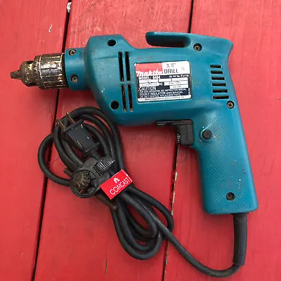 MAKITA 6404 REVERSIBLE POWER DRILL 2.8 AMP 2100 RPM Corded 115V Tested Working • $28.99