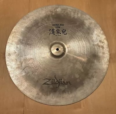 Vintage Zildjian 20” China Boy Low Cymbal • $150