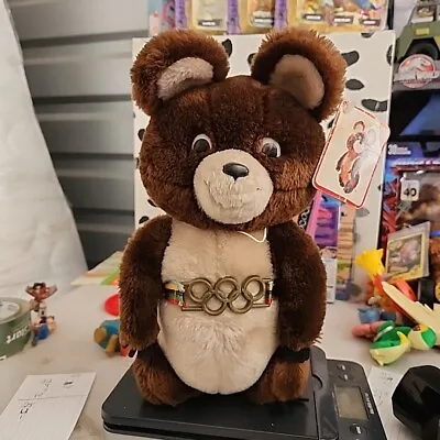 Dakin 1980 Moscow Olympic Games Misha Bear 12  Mascot Plush 1979 WITH TAGS • $19.99