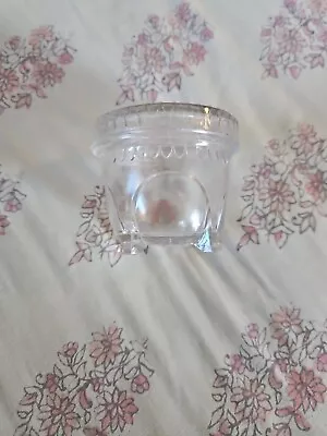 Antique Jelly Jar Dish With Glass Lid Beautiful Chips Please Read • $12.59