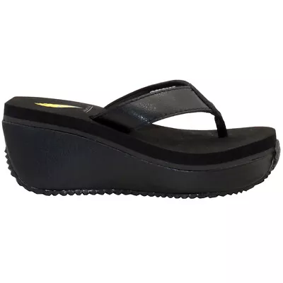 Volatile Frappachino Platform  Womens Black Casual Sandals PV103-001 • $42.29