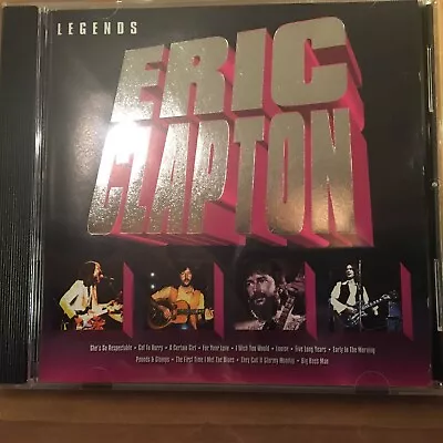 Eric Clapton - Legends By Eric Clapton (CD 1995 Wisepack Ltd) • $7.99