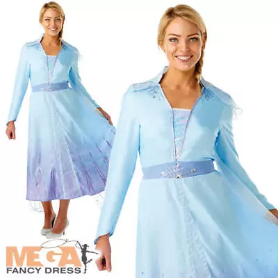 £34.99 • Buy Princess Elsa Ladies Fancy Dress Frozen Disney Princess Adult Fairy Tale Costume