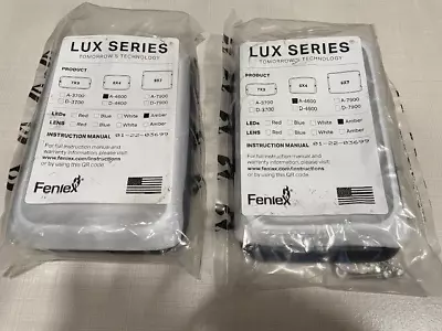 NEW Feniex Wide Lux 6x4 Amber 12VDC 18 4-Watt LEDs • $109