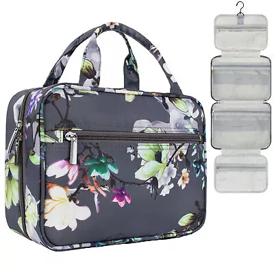 Women Travel Cosmetic Makeup Bag Toiletry Hanging Organizer Storage Case Pouch • $19.99