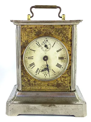 Antique Thomas Haller Junghans German Musical Alarm Strike Joker Carriage Clock • $249