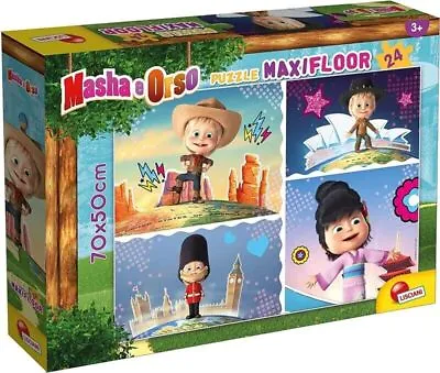 Masha Puzzle Maxifloor 24 È Fantastic • $9.55