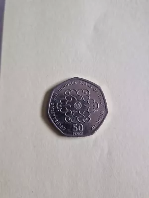 RARE  50p Coin 2010 Celebrating 100 Years Of Girl Guiding UK • £5