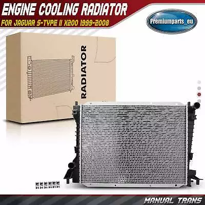 Engine Cooling Radiator For Jaguar S-Type II X200 1999-2008 XR82935 XR8002935 • £79.99