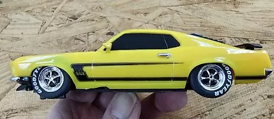 1/32 Mustang Boss 302 Body On SRC 1/32 Slot Car Chassis. • $26