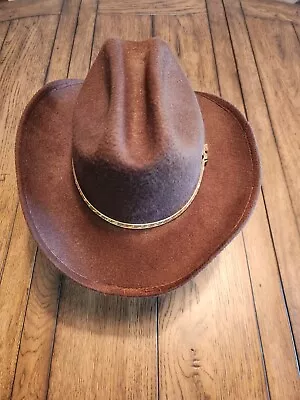 Western Express Cowboy Indiana Jones Farm Halloween Sturdy Brown Hat (Kids) • $19.95