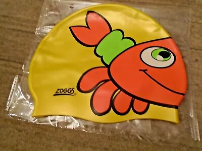 Zoggs - Children's Crab Silicone Swimming Cap - Stretch - New / Unused • £4.99