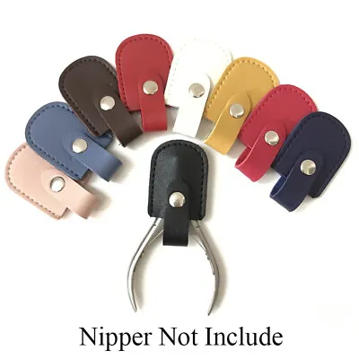 Nail Art Cuticle Nipper Cover Protective Sleeve Cap Scissors Manicure Pedic Ⓢ • $1.75
