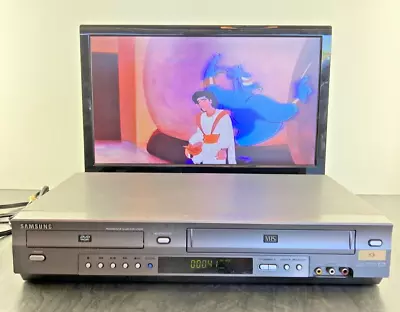 *Tested Cleaned NO REMOTE* Samsung DVD-V3650 DVD VCR Combo Player VHS • $38.99