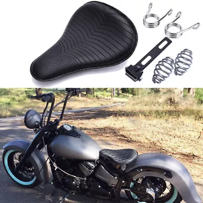 $69.49 • Buy For Yamaha V Star 1100 XVS1100 XVS950 XVS650 Bobber Motorcycle Spring Solo Seat