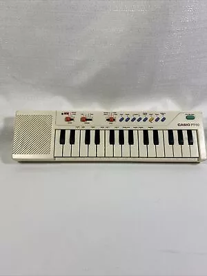 Casio PT-10 Keyboard Electronic Mini Synthesizer Ivory White 29-Key 1987 • $79.99
