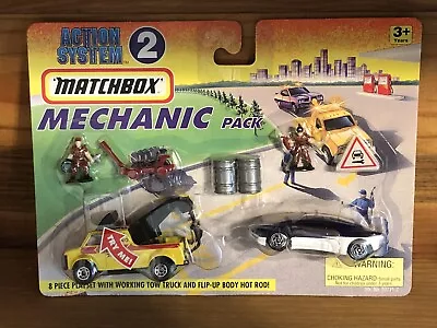 Matchbox Action System 2 Mechanic Pack 8 Piece Playset - NEW • $24.95