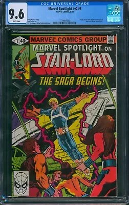 Marvel Spotlight V2 #6 ❄️ CGC 9.6 WHITE Pages ❄️ 1st STAR-LORD Comic! 1980 • $225