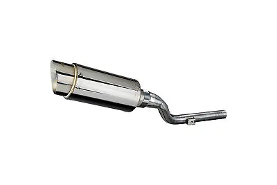 Yamaha XT225 Delkevic Slip On 8  Stainless Steel Round Muffler Exhaust 86-07 • $269.99