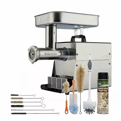 LEM Big Bite Meat Grinder #8 + 11pc Grinder Cleaning Kit • $401.98