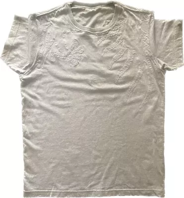 Maharishi Embroidered T-shirt Mens Size Medium • £19.99