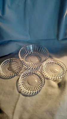 $29.99 • Buy Lot Of Val St. Lambert Balmoral One Fruit/Dessert Bowl And Three Coasters