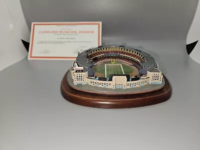 Danbury Mint Cleveland Municipal Stadium Indians - Mint Condition - Original Box • $100