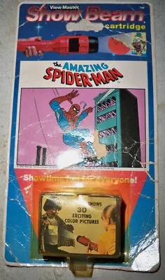 Vintage View-Master Show Beam Cartridge Amazing Spiderman View Master NOS NEW • $20