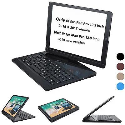 $93.99 • Buy IPad Pro 12.9 Keyboard Case For 2017 & 2015 1st 2nd Gen With Wireless Cover