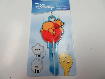 $7.99 • Buy Winnie The Pooh D74 Key Kwikset KW1 House Key Blank Authentic Disney House Keys