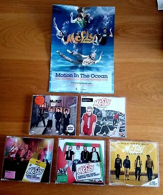 McFly CD & DVD Singles Bundle Job Lot X 5 + Poster • £9.99