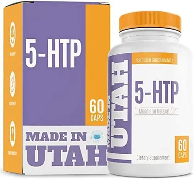 $61.40 • Buy 5-HTP 200mg With Calcium - Naturally Supports Serotonin Levels To Promote 
