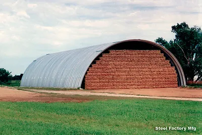 Steel Factory 40x40x16 Metal Arch Quonset Building Hay Storage Cover Made In USA • $12999