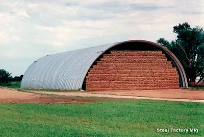 Steel Factory 40x70x16 Metal Arch Quonset Building Hay Storage Cover Made In USA • $20289