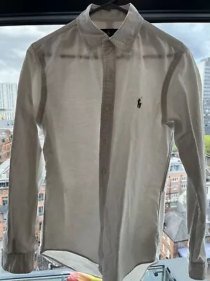 Polo Ralph Lauren Classic Fit Oxford Shirt - White - Men - Size S/P • £18.17