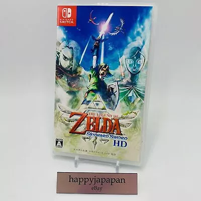 Nintendo Switch Video Game The Legend Of Zelda: Skyward Sword HD Japan • $65.30