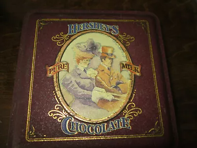  Vintage Hershey's Pure Milk Chocolate Collector’s Tin - Vintage Edition #4 1995 • $11.99