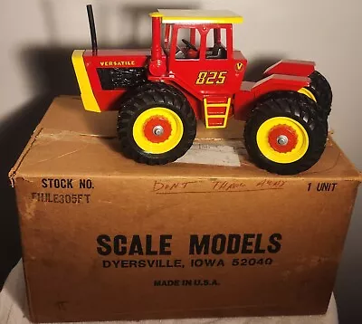 Vintage 1/16 Scale Models VERSATILE 825 Tractor Serial #3978 NIB. Great Color!!! • $285