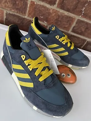 £159.99 • Buy Adidas Consortium Boston Super Og Blue / Yellow Uk 6 Us 6.5 Eur 39 1/3