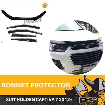 Bonnet Protector Weathershields For Holden Captiva 7 CG Series 2 2011-18 • $129