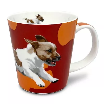 Jack Russell Mug Fine Bone China Mug By Leslie Gerry 320ml • £12.99