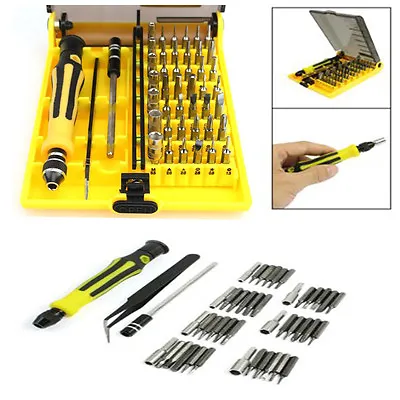 45 In 1 Kit For IPhone Samsung Nokia Screwdriver Set Tool Kit Disassembly Tools • £6.95