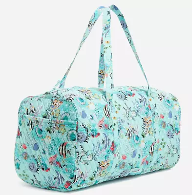 Vera Bradley XL Traveler Duffel Bag ANTILLES TREASURE Ret $149  NWT Discontinued • $89.99