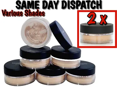 2 X Bare Minerals Foundation SPF15 Loose Powder Various Shades - UK SELLER • £13.95