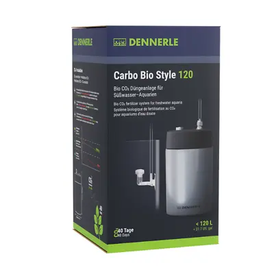 Dennerle Carbo Bio Style 120 Stainless Steel CO2 Reactor Fertilizer For Plants • £78.99