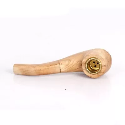 1pcs Classic Small Wooden Mini 103mm Handmade Natural Wood Pipes Smoking Pipe • $9.78