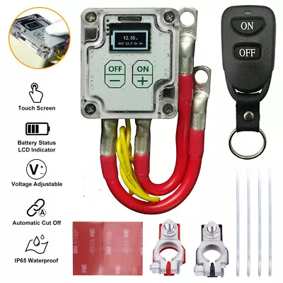 Remote Control Car Battery Disconnect Power Cut Off Master Kill Switch Isolator • $57.59