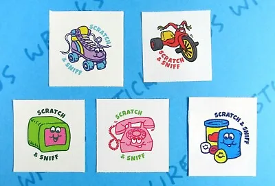 Everything Smells Retro 80's Stickers Scratch & Sniff 80's Kids You Choose • $2